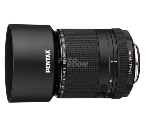 55-300mm f/4.5-6.3 DA HD ED PLM WR