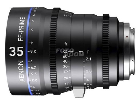 35mm f/2.1 Xenon FF-Prime Montura PL 35mm f/2.1 Xenon FF-Prime Montura PL