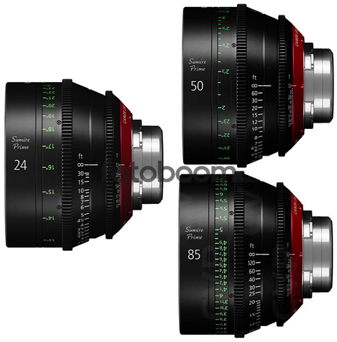 KIT SUMIRE CN-E 24mm/50mm/85mm (FEET) KIT SUMIRE CN-E 24mm/50mm/85mm (FEET)