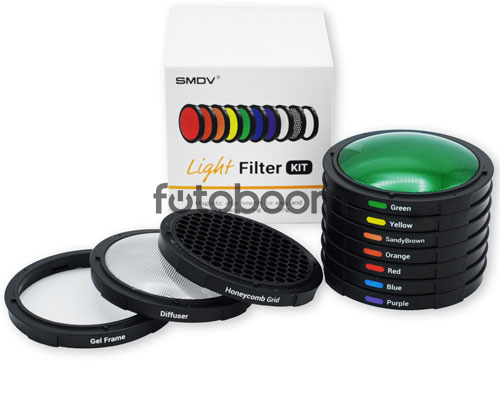 Kit de filtros de color para Speedbox Kit de filtros de color para Speedbox