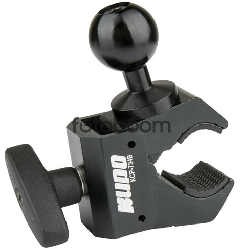 KCP-734B Super Claw clamp con cabeza de bola (Negro)