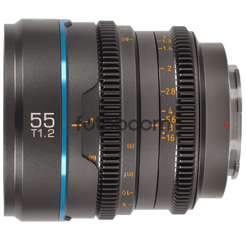 55mm T1.2 Nightwalker (S35, Gris, E-Mount)