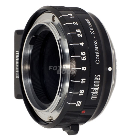 Contarex Lens a cuerpo Fuji X