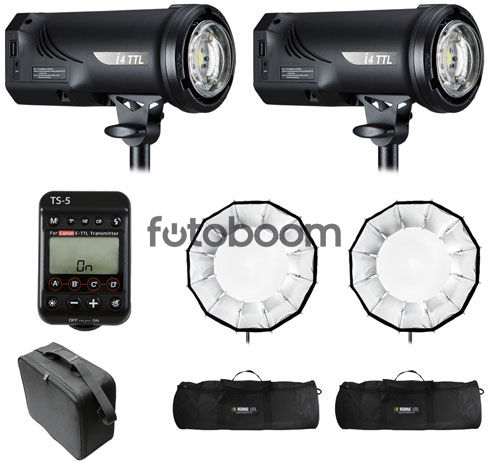 Kit 2x iFLASH TTL 4