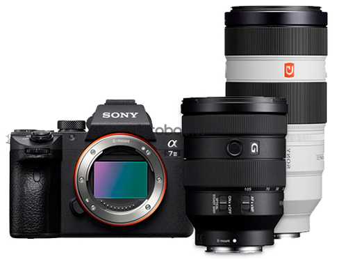 Alpha A7MIII + 24-105mm f/4 FE G OSS + 100-400mm f/4.5-5.6 GM + 400EU CASHBACK - BLACK FRIDAY SONY