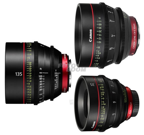 KIT CN-E 35mm/50mm/135mm (FEET) KIT CN-E 35mm/50mm/135mm (FEET)