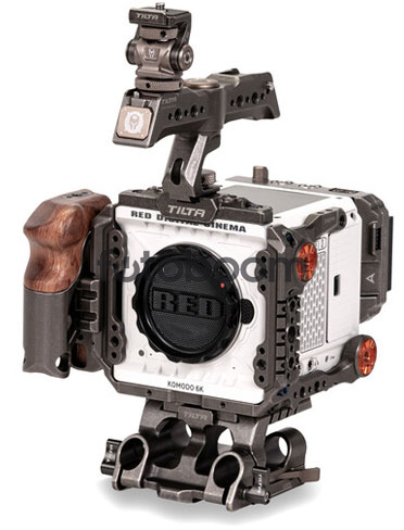 Kit Tiltaing E gris táctico para RED Komodo con V-Mount