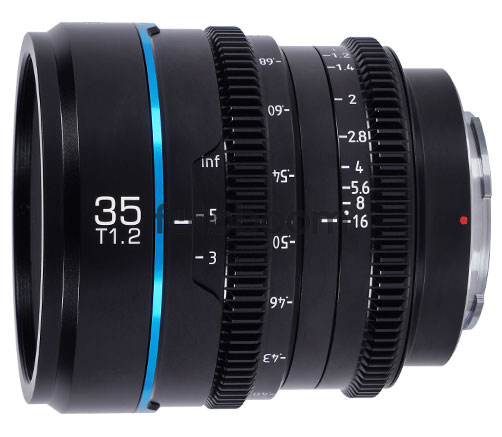 35mm T1.2 Nightwalker (S35, Negro, E-Mount)