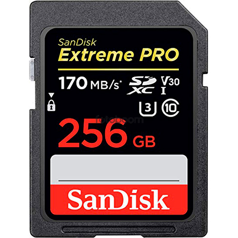 EXTREME PRO SDXC 256Gb V30 170MB/s