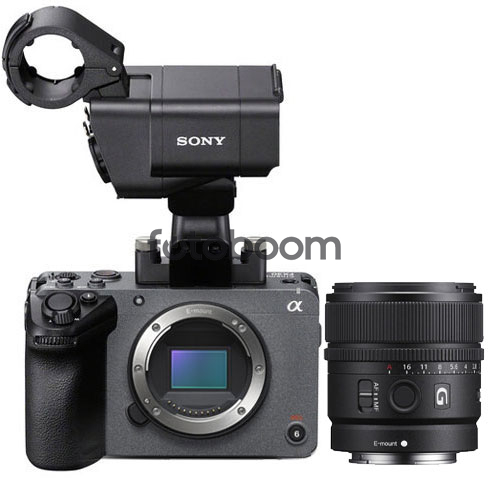 ILME-FX30 + XLRH1 + 15mm f/1.4 G - BLACK FRIDAY SONY