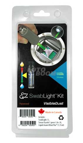 Kit EZ SwabLight + Vdust Bastoncillos verdes 1.0x Kit EZ SwabLight + Vdust Bastoncillos verdes 1.0x