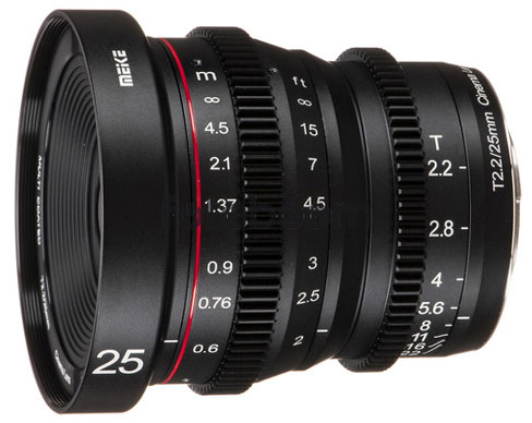 25mm T2.2 Cine (s35, Fuji X)