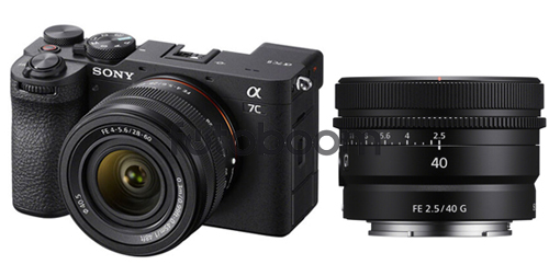 Alpha A7C II Negra + 28-60mm f/4-5.6 + 40mm f/2.5 G + 100EU CASHBACK - BLACK FRIDAY SONY