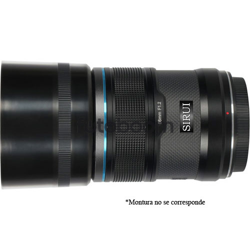 56mm F1.2 Sniper (APS-C, Negro, E-Mount)