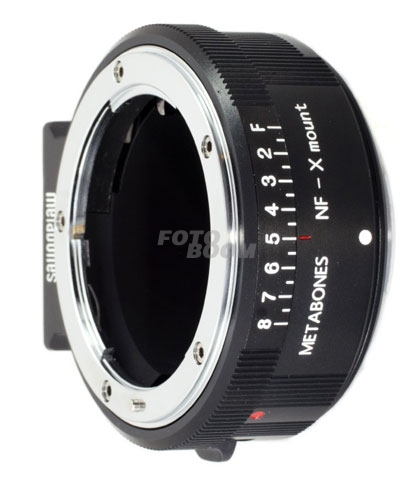 Nikon G Lens (Black Matt) a cuerpo Fuji X Nikon G Lens (Black Matt) a cuerpo Fuji X