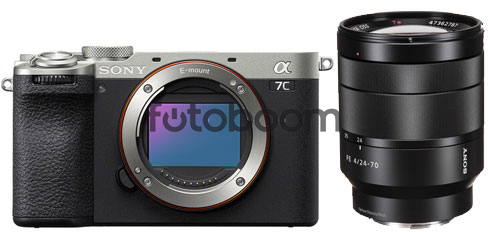 Alpha A7C II Plata + 24-70mm f/4 FE ZA OSS + 100EU CASHBACK - BLACK FRIDAY SONY
