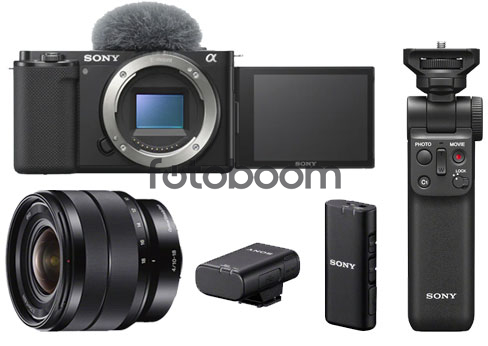 ZV-E10 + 10-18mm f/4 OSS + GPVPT2BT + ECM-W2BT - BLACK FRIDAY SONY