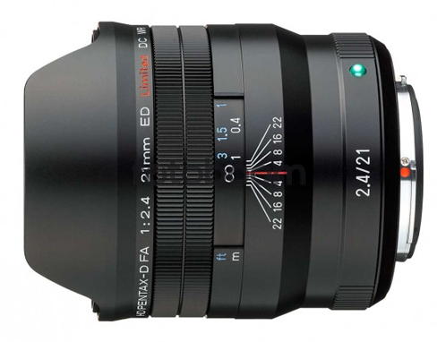 21mm f/2.4 ED DC WR FA Limited Negro con 200E - BLACK FRIDAY PENTAX
