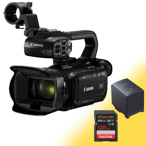 XA60 + SDXC 128Gb 200Mb/s + BP-828 con 200E Descuento Directo CANON XA60 + SDXC 128Gb 200Mb/s + BP-828 con 200E Descuento Directo CANON