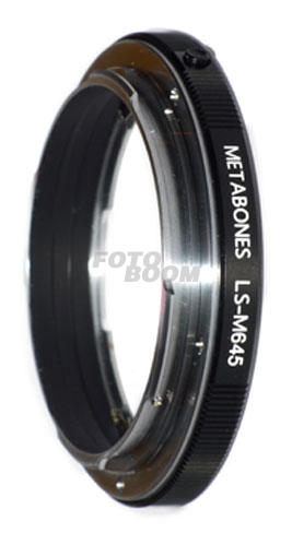 Mamiya 645 Lens a cuerpo Leica S
