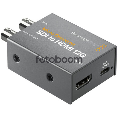 Micro Converter SDI to HDMI 12G PSU Micro Converter SDI to HDMI 12G PSU