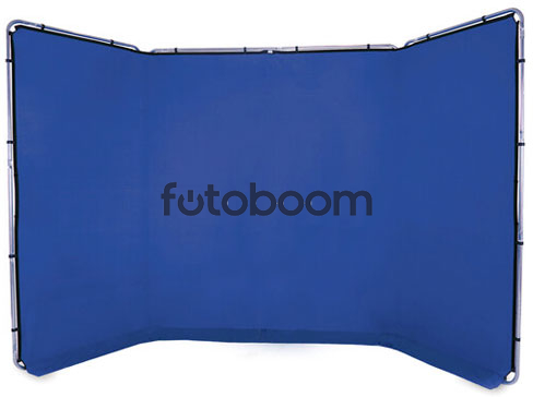 Fondo Panorámico 4 x 2,3m - Chroma Key Azul Fondo Panorámico 4 x 2,3m - Chroma Key Azul
