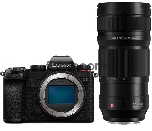 LUMIX S5D + 70-200mm f/4 OIS S Pro - BLACK FRIDAY LUMIX S