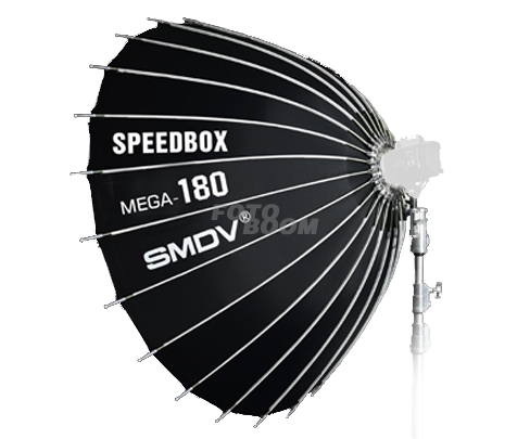 SPEEDBOX MEGA-180 + Adaptador Bowens SPEEDBOX MEGA-180 + Adaptador Bowens