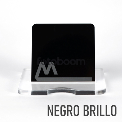 Metacrilato Negro Brillo
