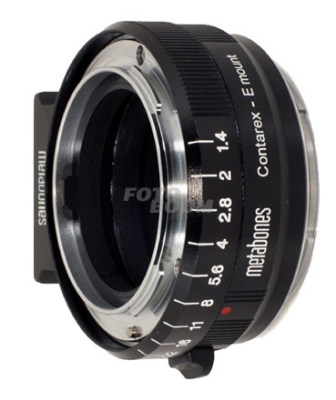 Contarex Lens a cuerpo Sony NEX
