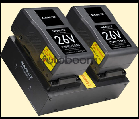 2x 26V 270Wh + BT-CGV-26V