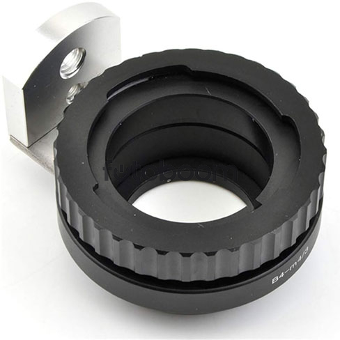 Adaptador de lente para cámara Canon Fujinon ENG B4 2/3" a Micro Cuatro Tercios 4/3