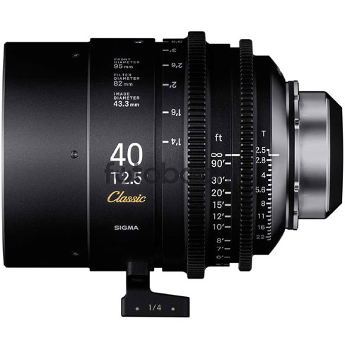 40mm T2.5 Prime Classic FF (i-PL) 40mm T2.5 Prime Classic FF (i-PL)