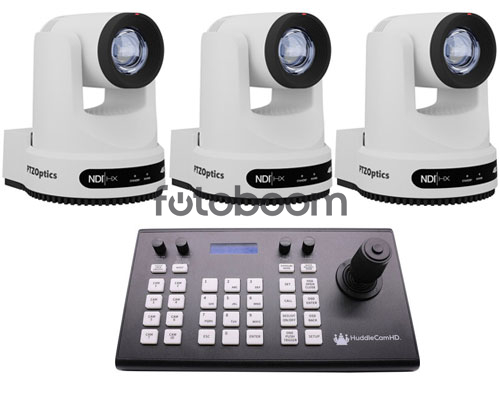 KIT 3 x Move 4K 20X (Blanco) + HC-JOY-G4 KIT 3 x Move 4K 20X (Blanco) + HC-JOY-G4