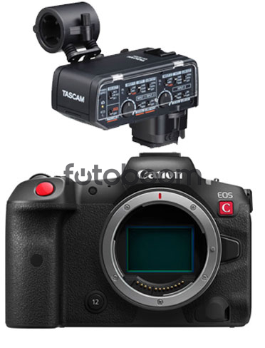 EOS R5C + Adaptador XLR para CANON + CANEST EOS R5C + Adaptador XLR para CANON + CANEST