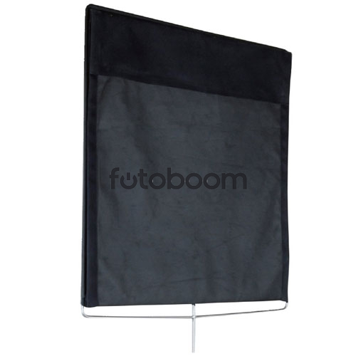 KT-4848TF Floppy Black ? Top Hinge 120x120cm