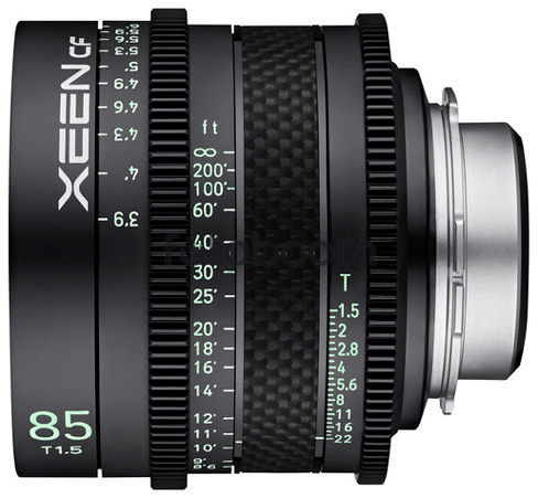 85mm T1.5 XEEN CF (Full Frame, Sony E) 85mm T1.5 XEEN CF (Full Frame, Sony E)