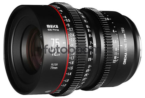 75mm T2.1 Super35 Prime (Arri PL)