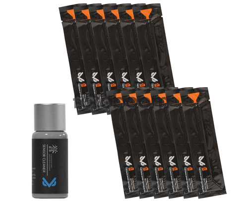 Kit de varilla de limpieza de sensor de cuadro completo