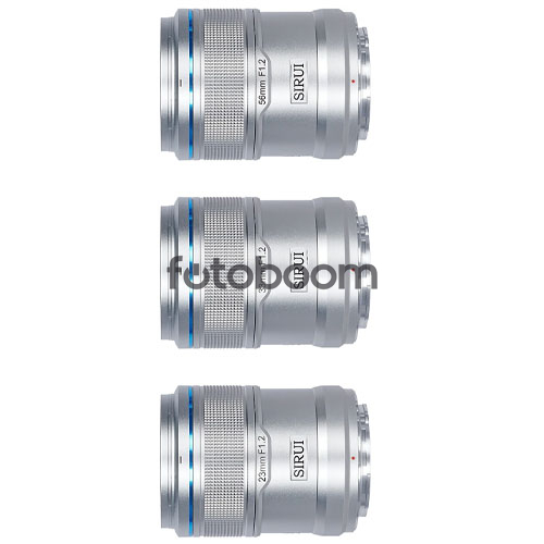 KIT SNIPER 23/33/56 T1.2 (APS-C, Plata, E-Mount) KIT SNIPER 23/33/56 T1.2 (APS-C, Plata, E-Mount)