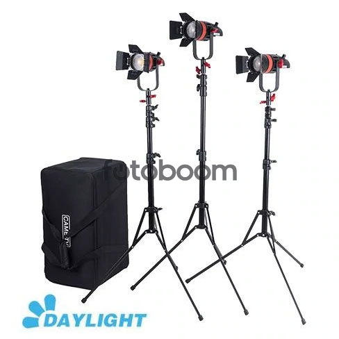 Kit 3x Q-55WMKII Daylight Stand