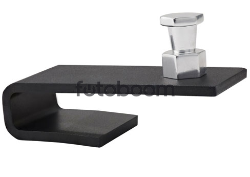 KD-795B 2x Gancho compacto en U (Negro)
