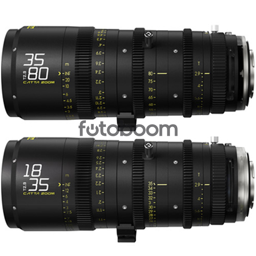 KIT CATTA ZOOM 18-35mm/35-80mm E-Mount (Negro) KIT CATTA ZOOM 18-35mm/35-80mm E-Mount (Negro)