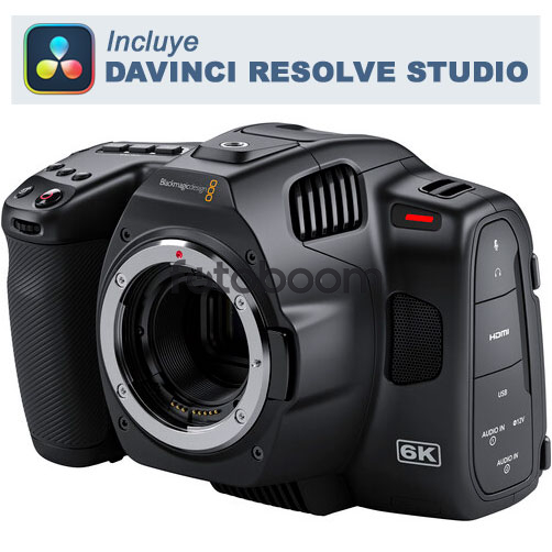 Pocket Cinema Camera 6K PRO - BLACK FRIDAY BLACK MAGIC