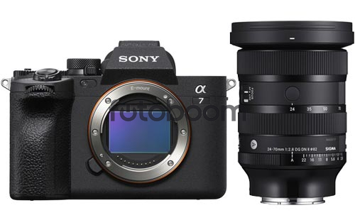 Alpha A7MIV + 24-70mm f/2.8 DG DN II (A) Sony E + 150EU CASHBACK - BLACK FRIDAY SONY