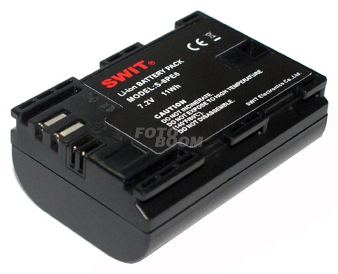 LP-E6 Bateria S-8PE6 7,2V-1388mAh Canon
