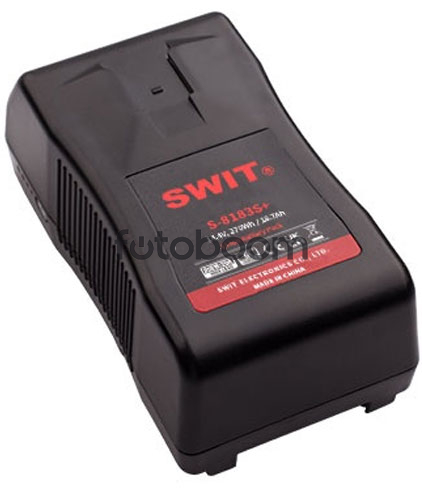 S-8183S+ 14,4V 270Wh High Load (V-Mount) S-8183S+ 14,4V 270Wh High Load (V-Mount)