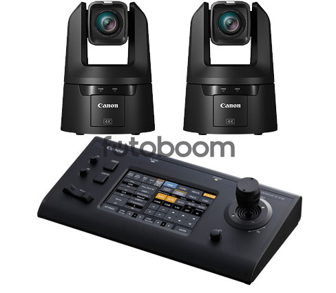Kit 2x CR-N500 BK + RC-IP100 Kit 2x CR-N500 BK + RC-IP100