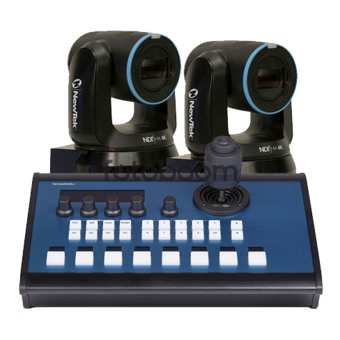 Kit 2 x PTZ4K NDI + Skaarhoj PTZPRO
