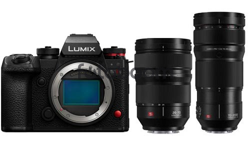 LUMIX S1IIE + 24-70mm f/2.8 S Pro + 70-200mm f/2.8 OIS S - BLACK FRIDAY LUMIX S